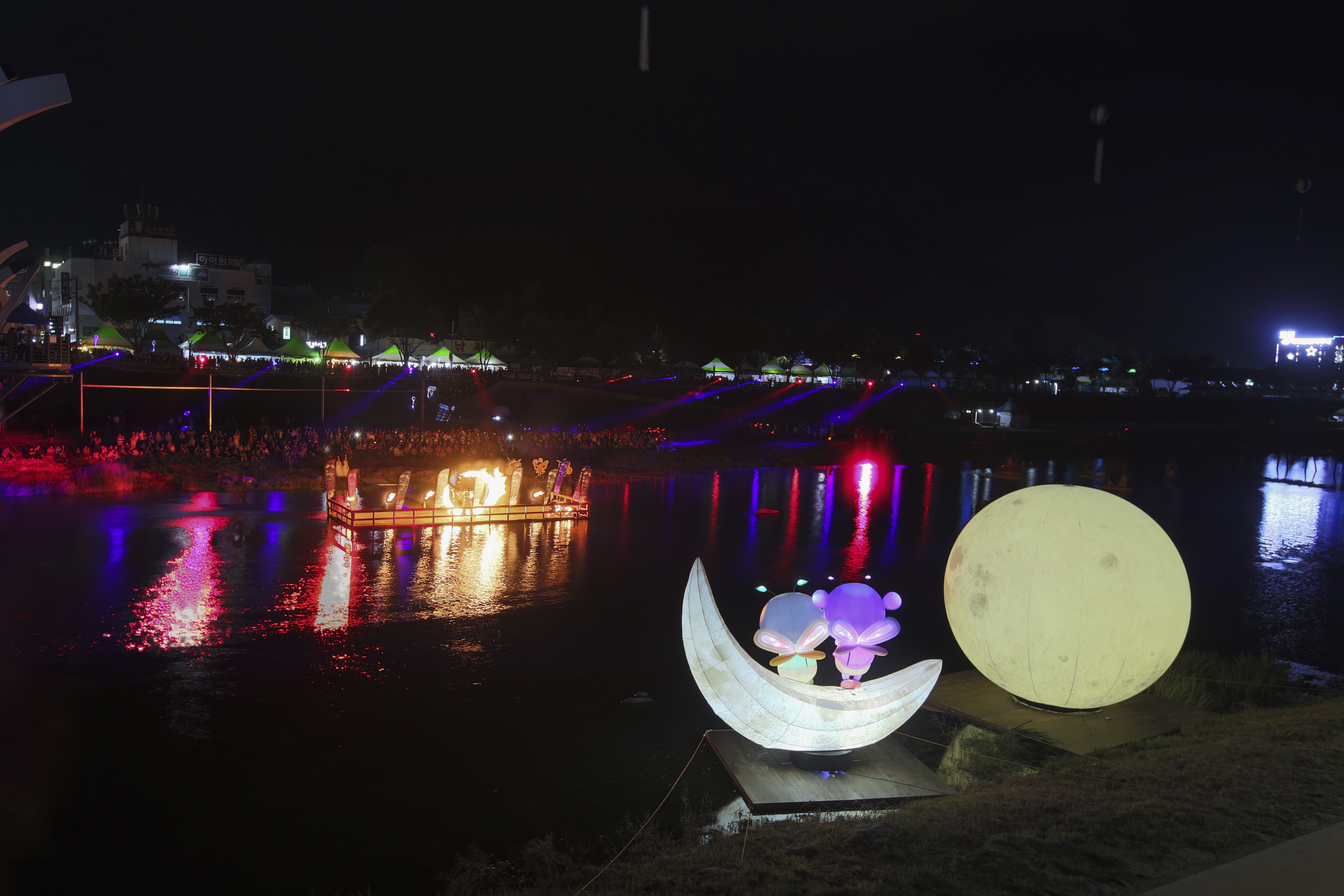2019.09.01~04. 무주반딧불축제(남대천 라이트쇼+남대천 수상공연)
