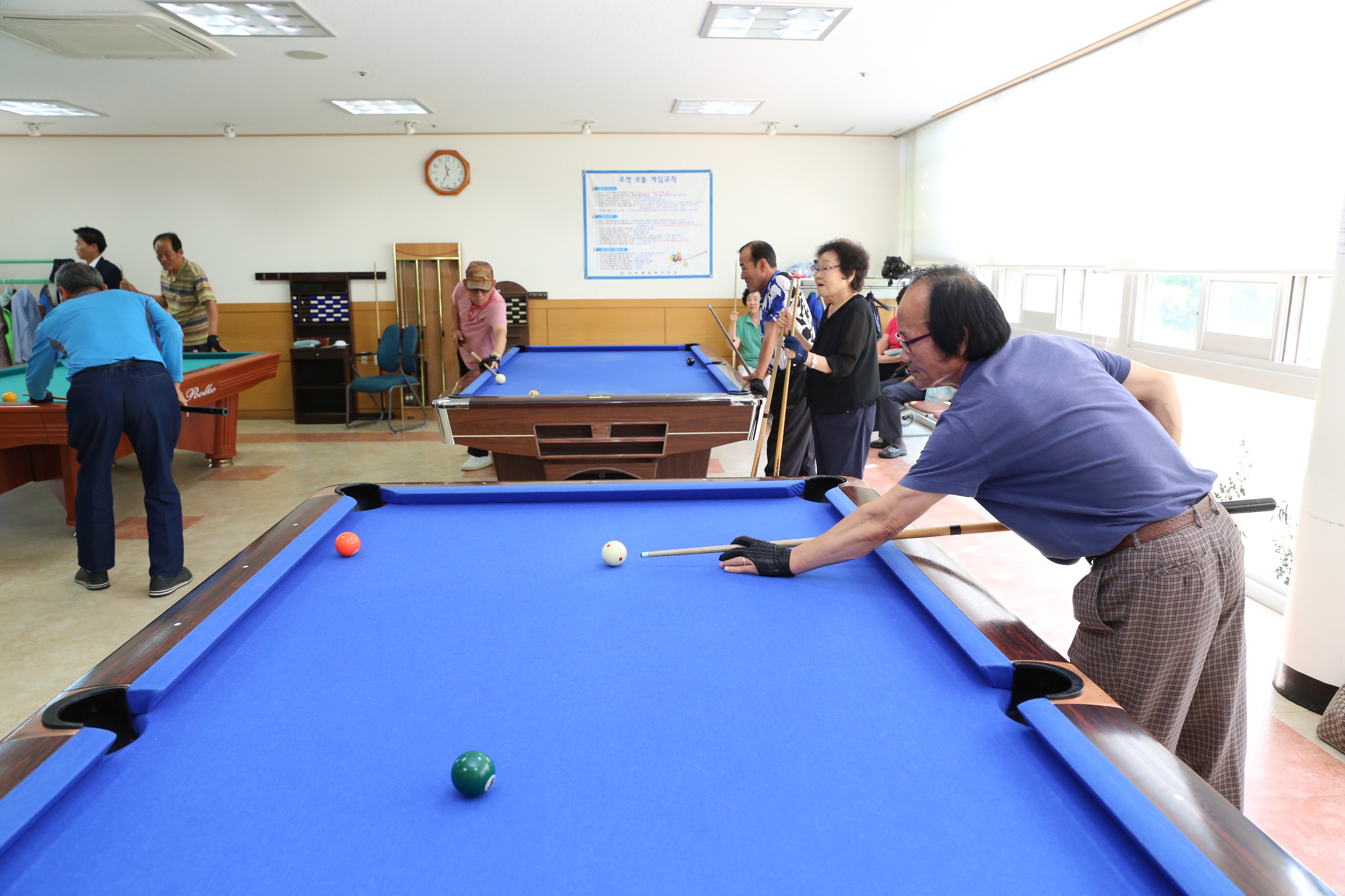 2014.09.01. 종합사회복지관-당구