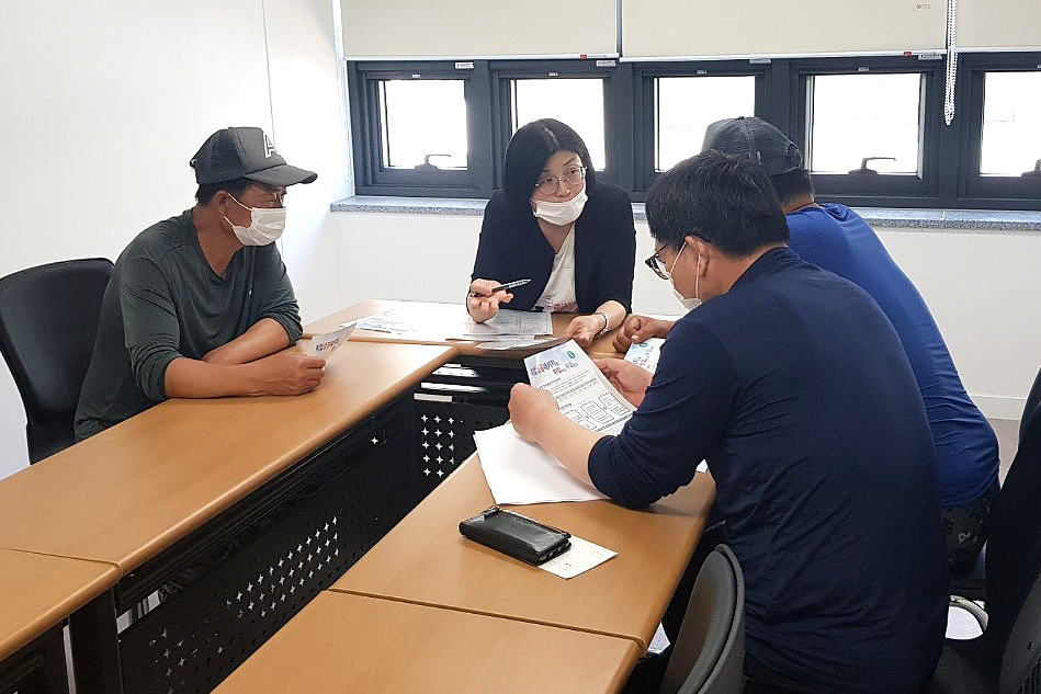 2020.06.10. 실업급여 신청을 위한 전주고용복지플러스센터 출장상담