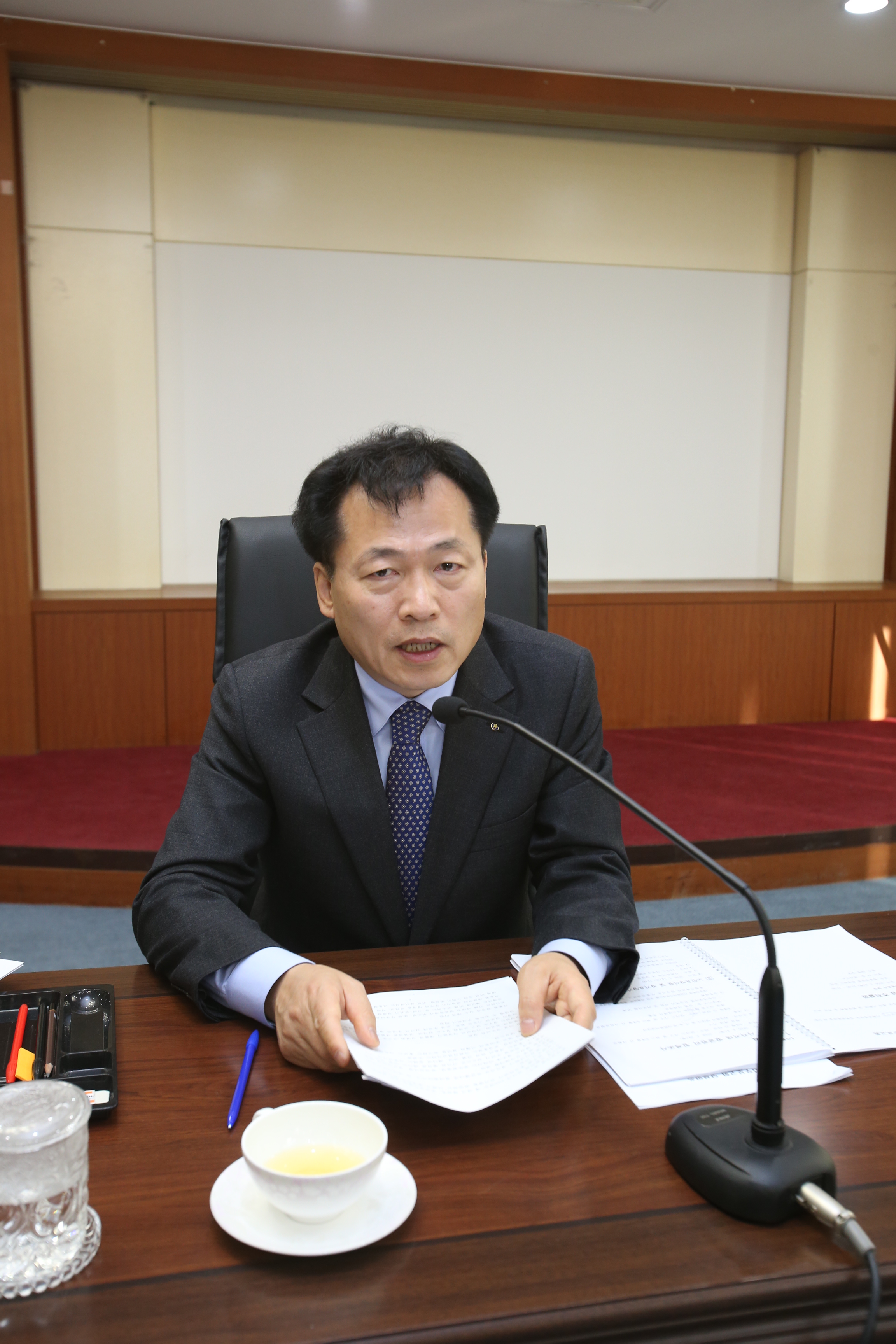 2016.01.11. 주간업무보고회(하성용 무주부군수)