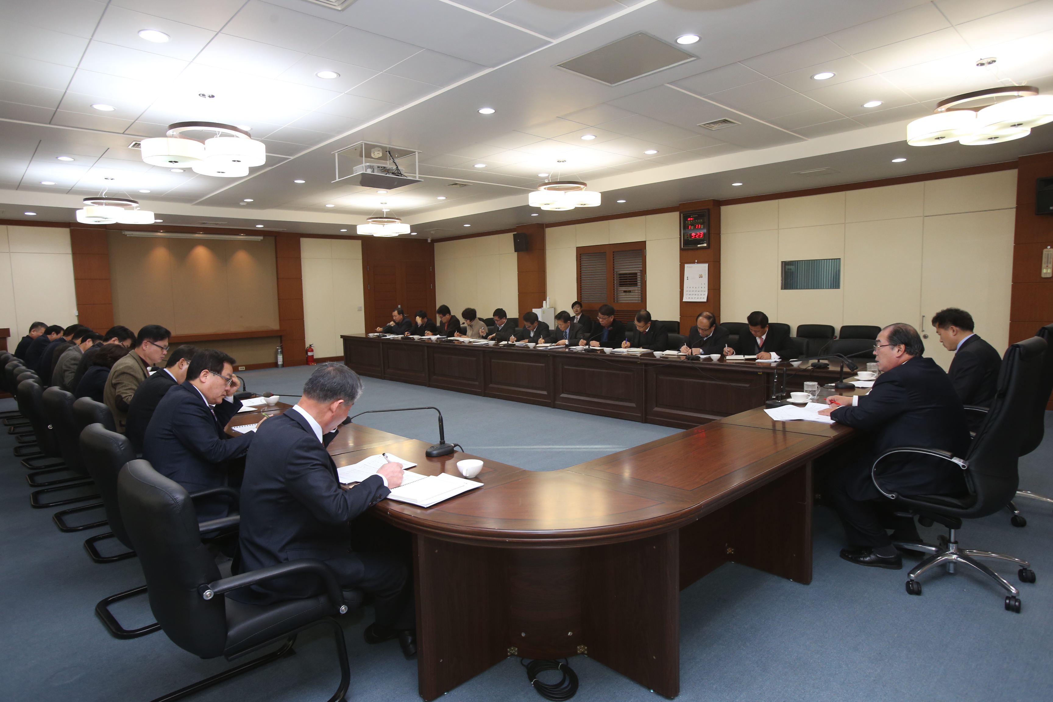 2016.01.11. 주간업무보고회(황정수 무주군수)