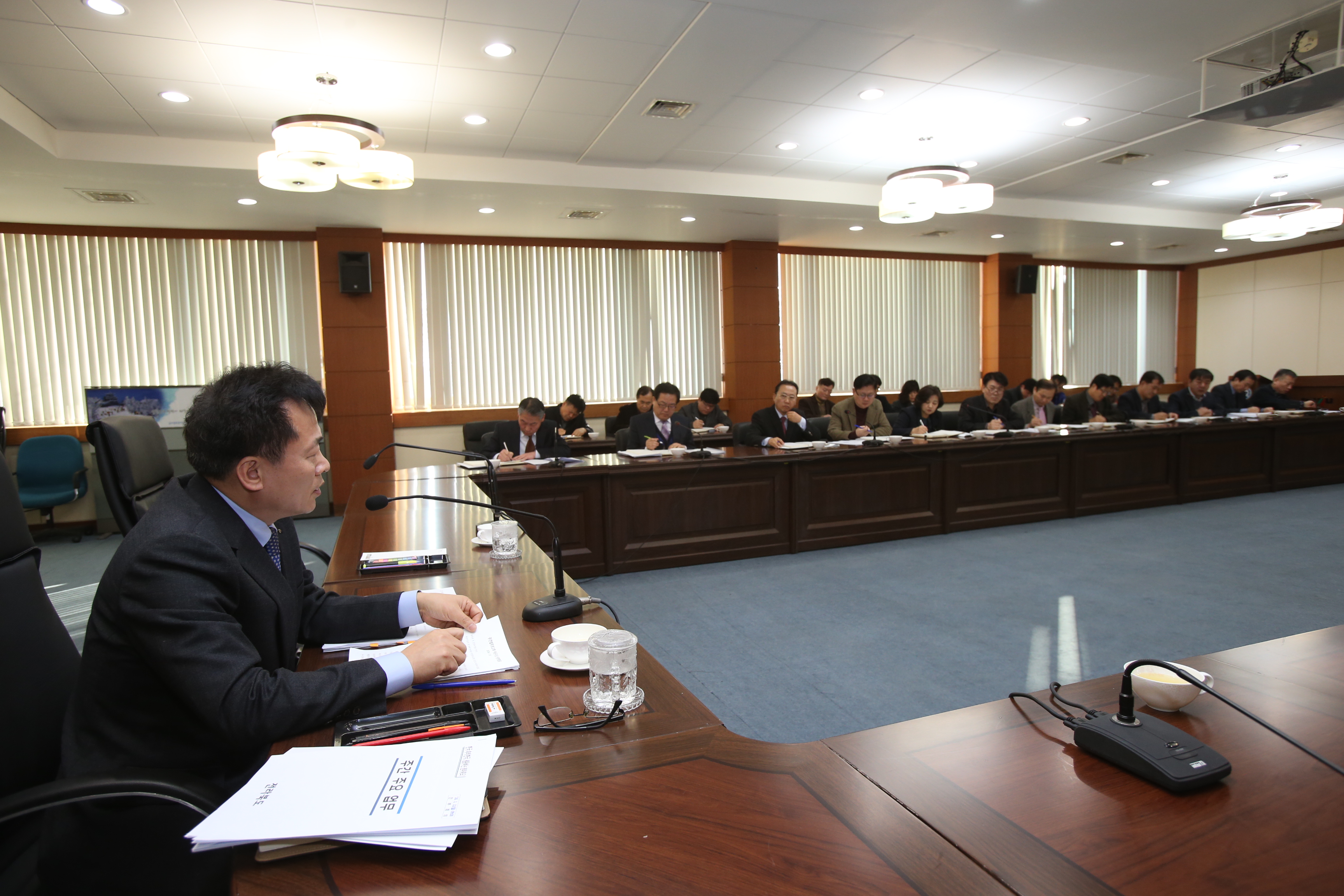 2016.01.11. 주간업무보고회(하성용 무주부군수)