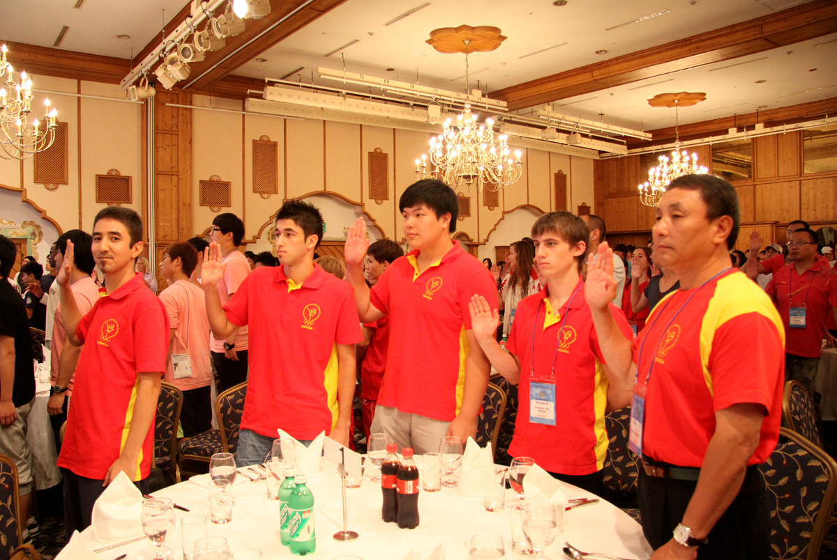 2012.08.22  제4회 세계청소년태권도캠프-무주군수 주최 만찬