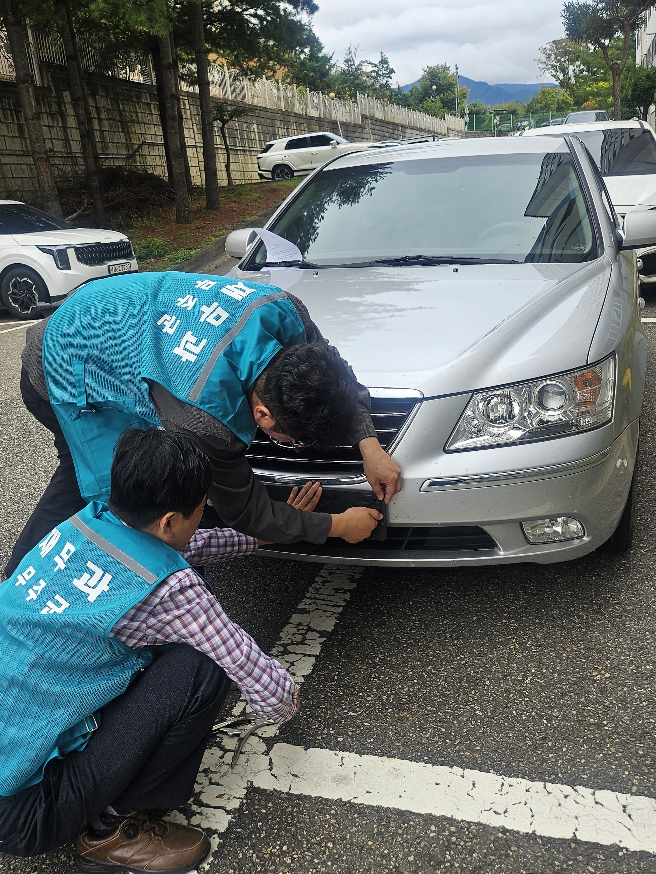 2025.11.04. 무주군 체납차량 집중 단속