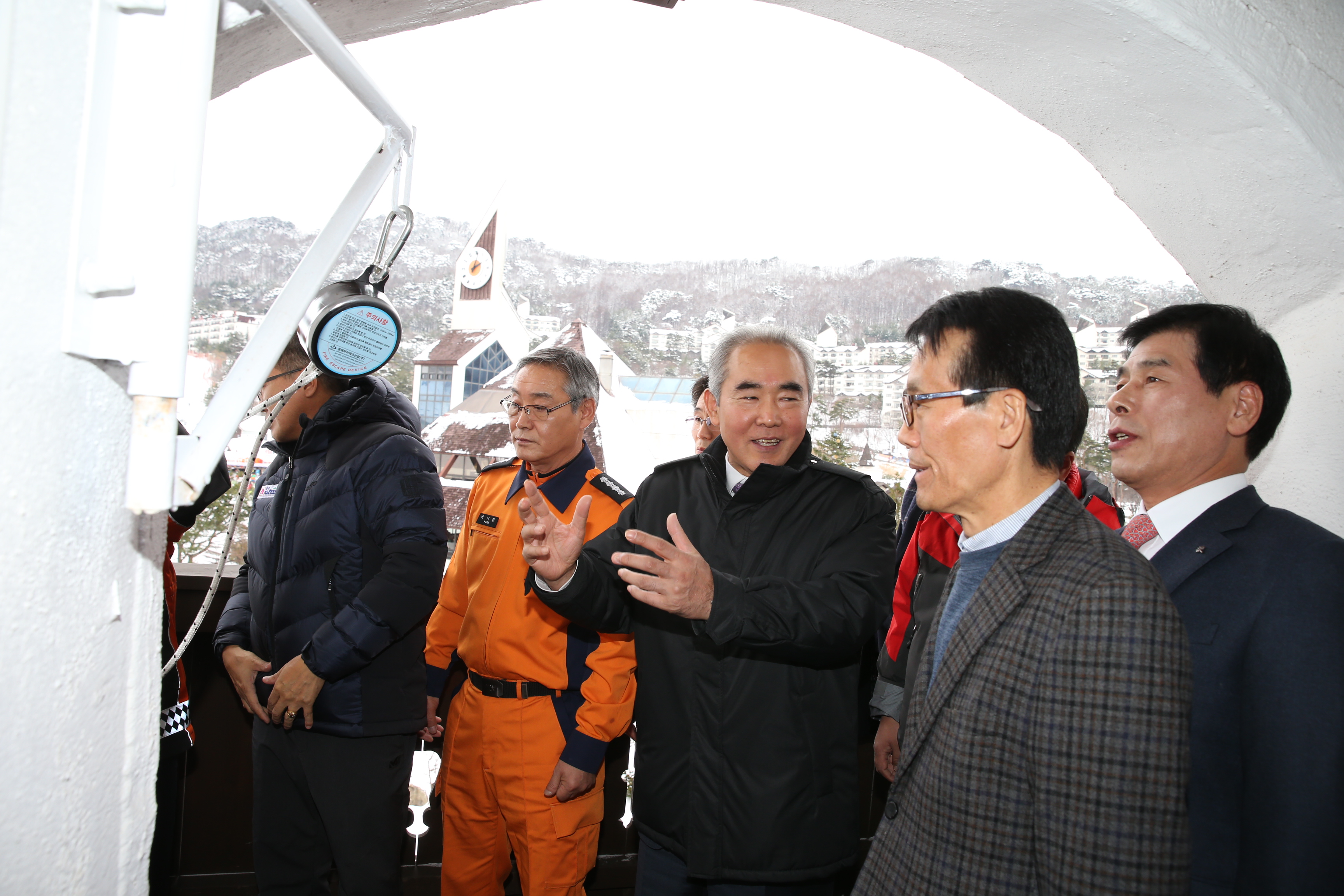 2015.12.18. 이성호 국민안전처 차관 무주덕유산리조트 현장점검